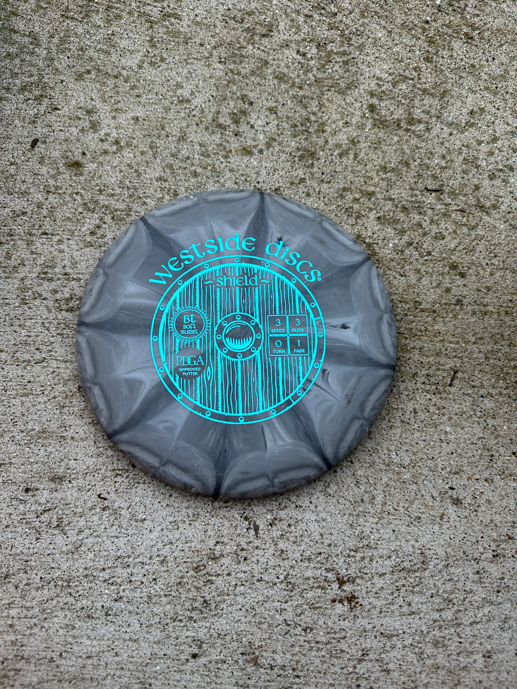 Westside discs Shield Putter grey 175g