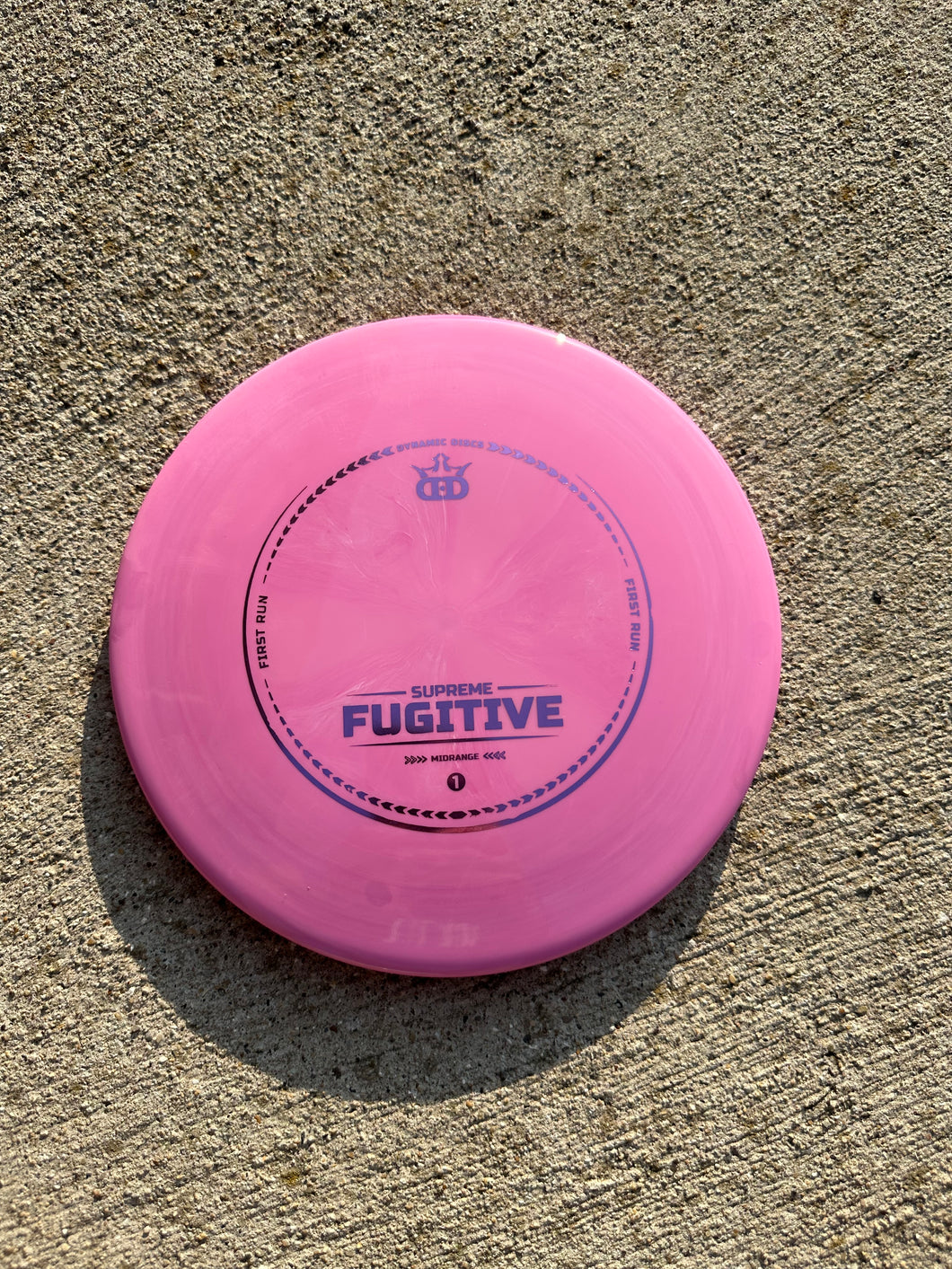 Dynamic Discs Fugitive Midrange 174 pink