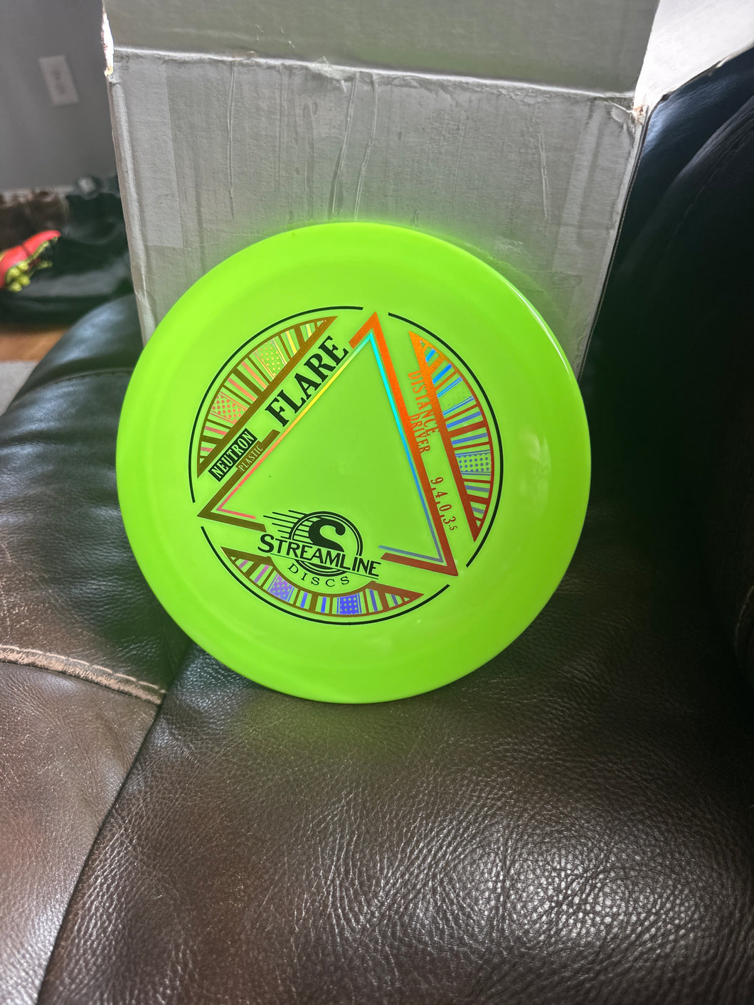Streamline Discs Flare Distance Driver 168g yellow
