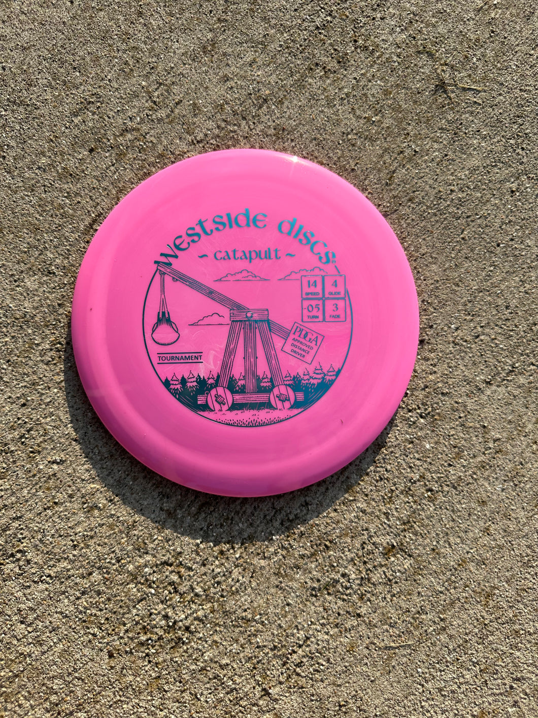 Westside discs Catapult Distance Driver pink 171