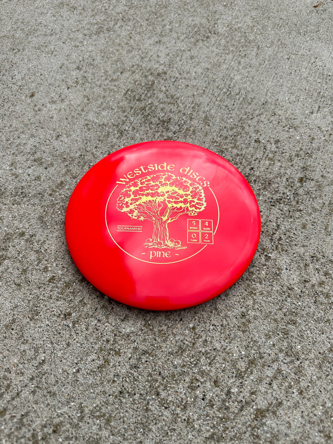 Westside discs Pine Midrange red 175g
