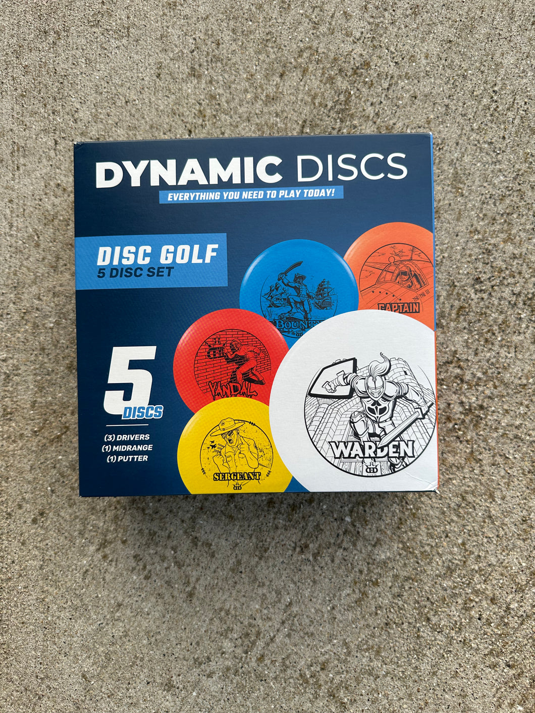 Dynamic Discs 5 Discs Set