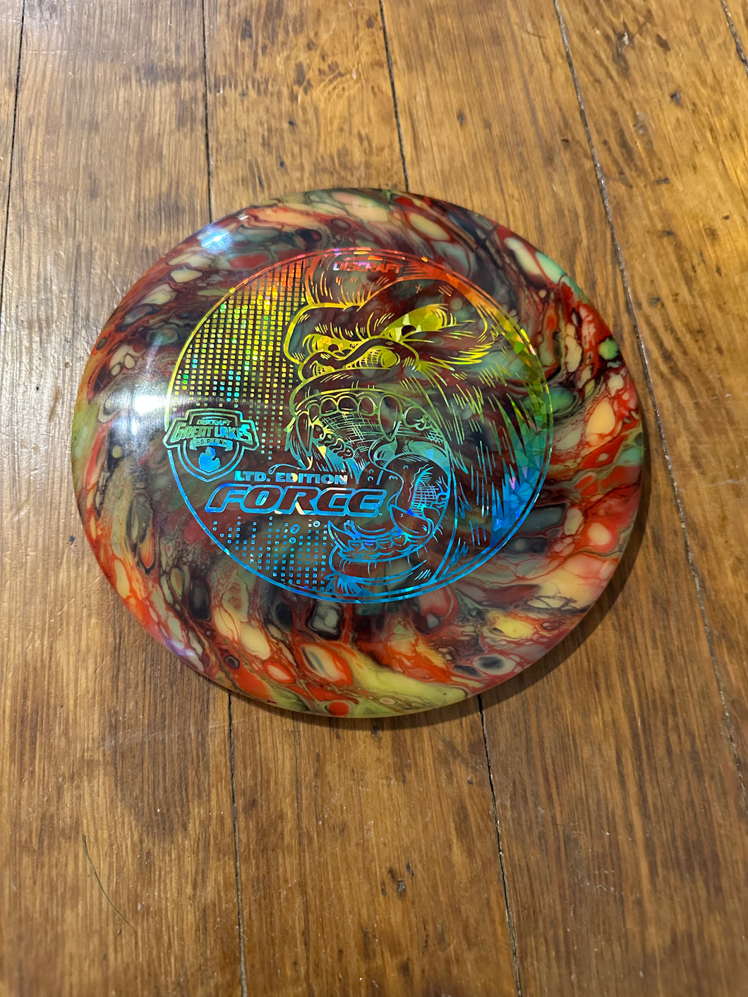Limited Edition Discraft Force Distance Driver 170-172g