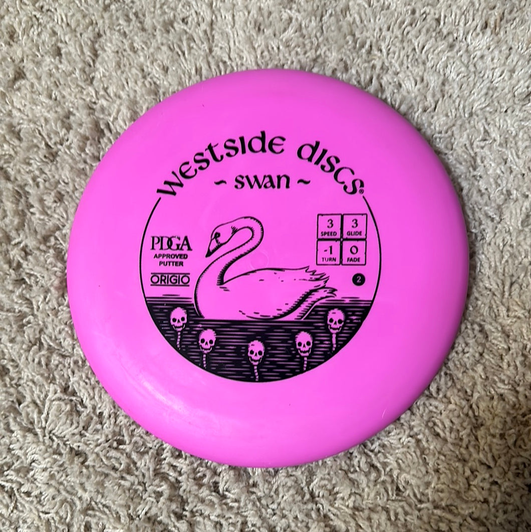 Westside discs Swan 2 Putter 175g pink