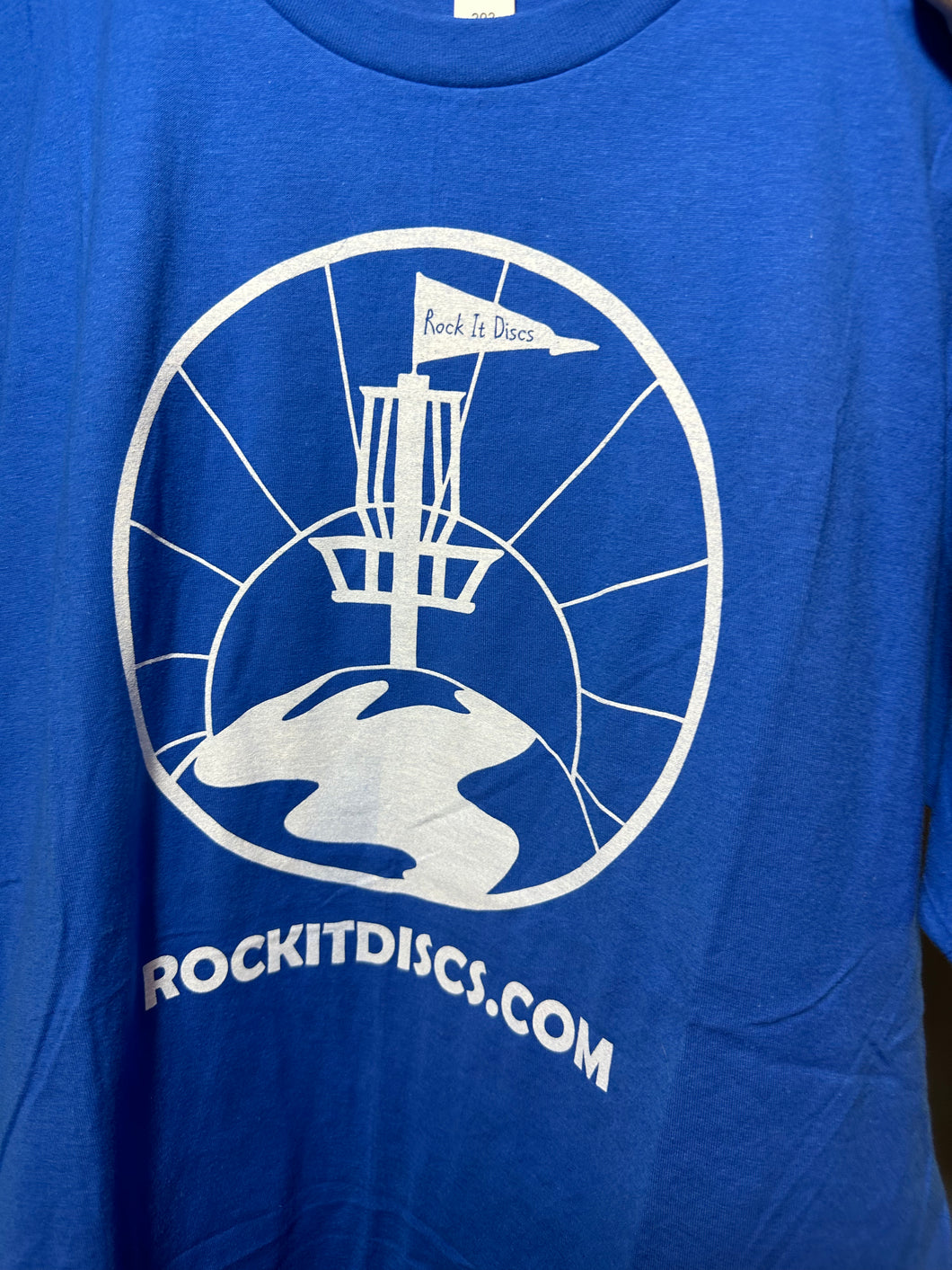 Blue Rock It Discs T-shirt